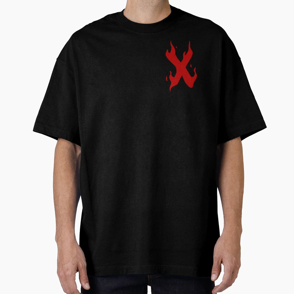 Fire X T-Shirt - Trendy Graphic Men Women - T-Shirt, Sweatshirt, Hoodie