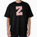Z Preppy Varsity Letter Patch T-Shirt - Custom Art Print for Adults - T-Shirt, Sweatshirt, Hoodie
