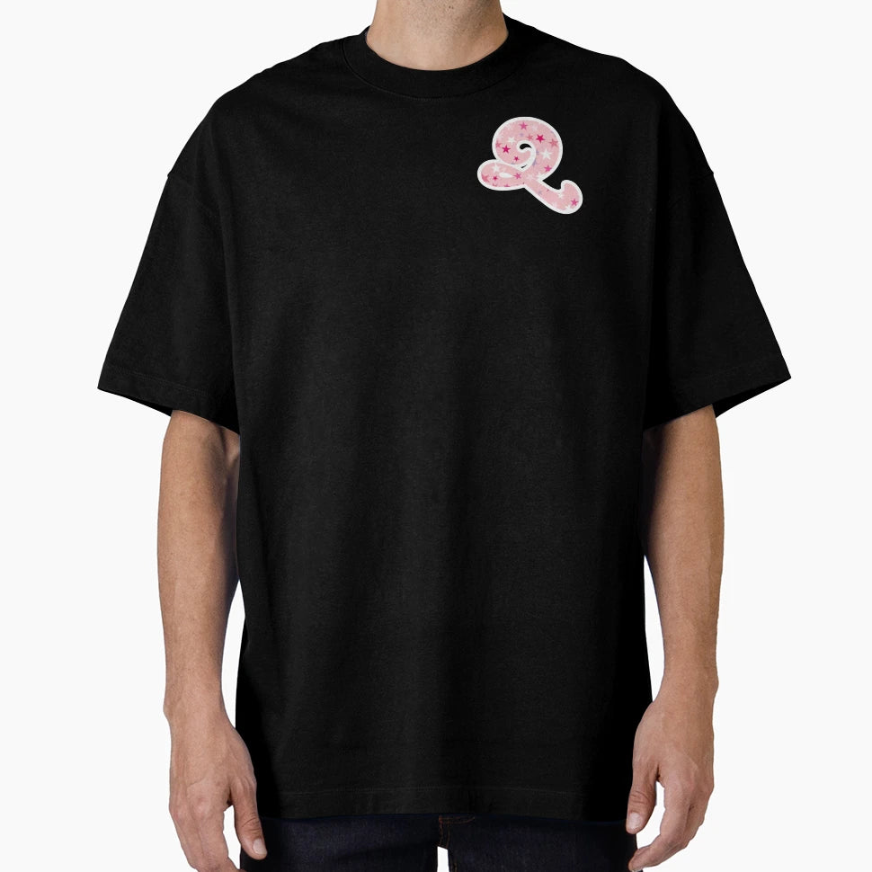 Q Letter Letter T-Shirt - Graphic Print Men Women - T-Shirt, Sweatshirt, Hoodie