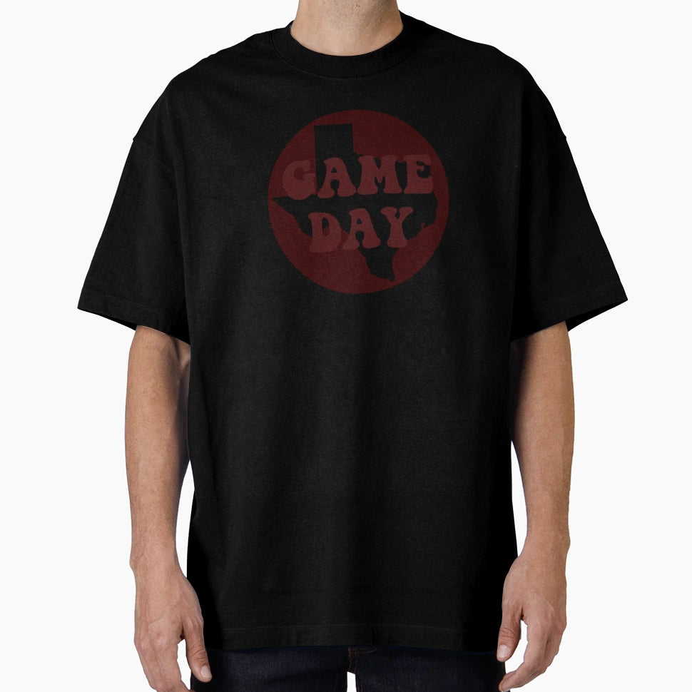 Maroon Texas Game Day T-Shirt - Unique Graphic for Adults - T-Shirt, Sweatshirt, Hoodie