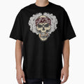 Smoking Skull T-Shirt - Novelty Apparel Unisex - T-Shirt, Sweatshirt, Hoodie