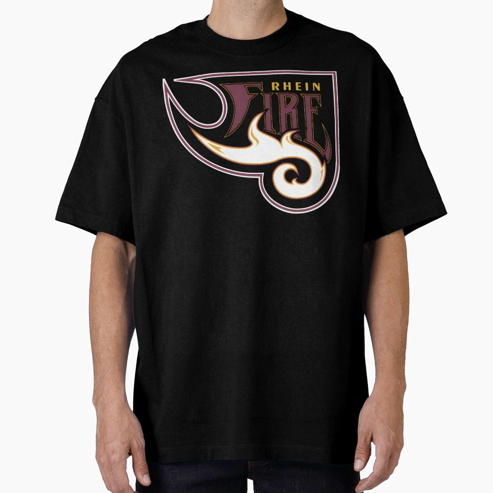Rheins Fire Logo Soccer Team T-Shirt - Streetwear Style Men Women - T-Shirt, Sweatshirt, Hoodie