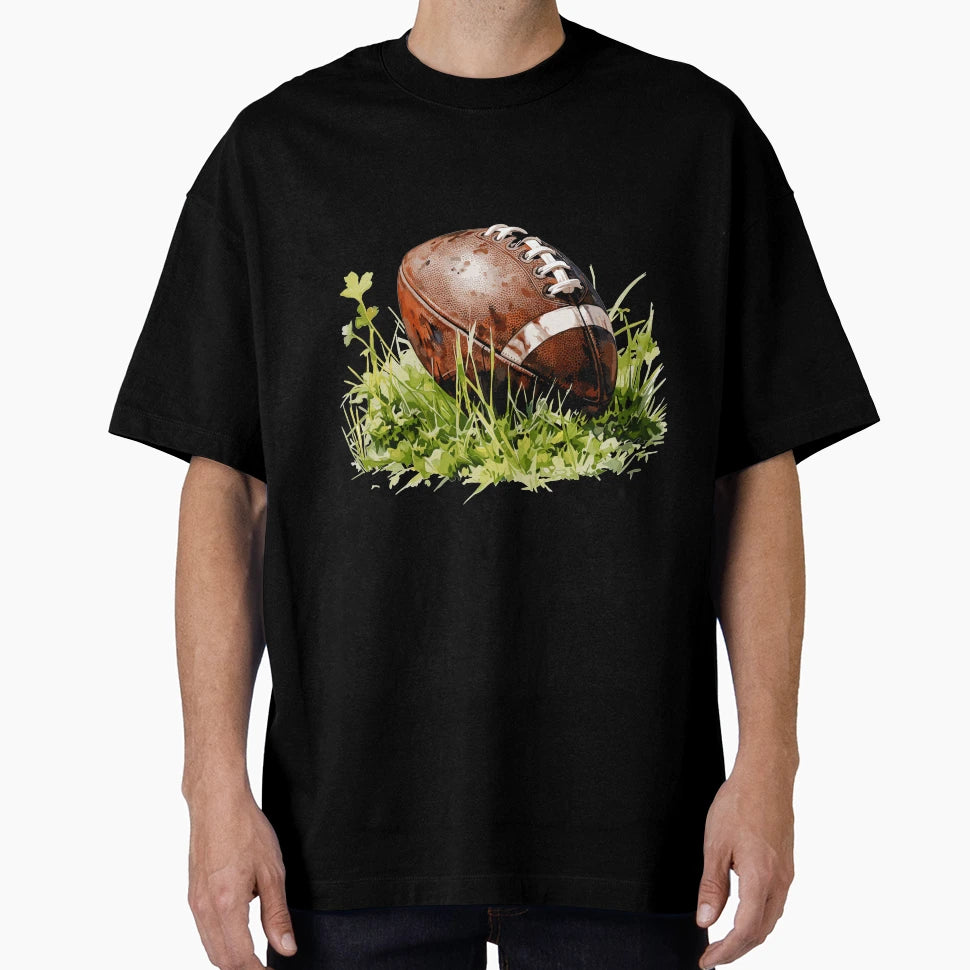 American Football Ball T-Shirt - Aesthetic Graphic Men Women - T-Shirt, Sweatshirt, Hoodie