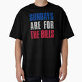 Sundays Are Bills Buffalo Football Fans T-Shirt - Aesthetic Graphic Unisex - T-Shirt, Sweatshirt, Hoodie
