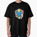 American Football Running Back Shield T-Shirt - Aesthetic Graphic Unisex - T-Shirt, Sweatshirt, Hoodie