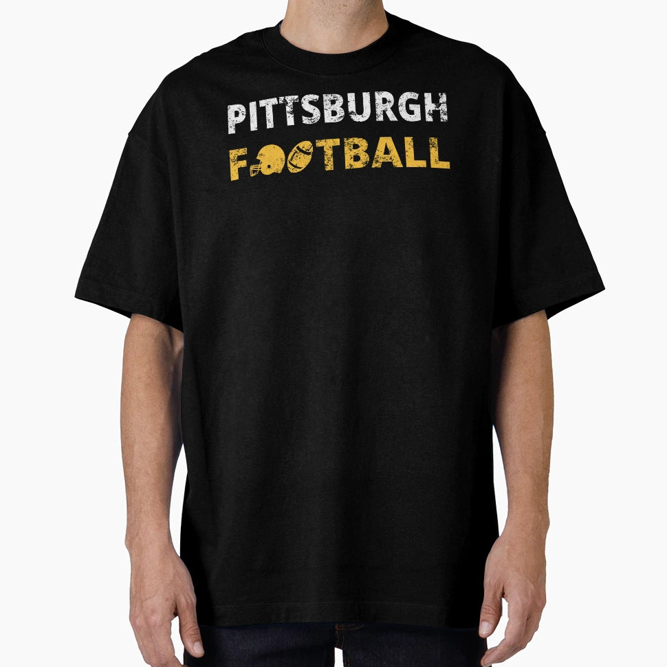 Pittsburgh Football Team Iii T-Shirt - Trendy Graphic Unisex - T-Shirt, Sweatshirt, Hoodie
