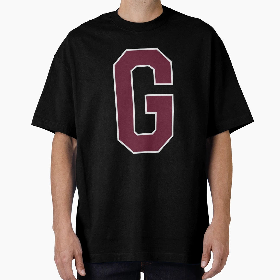Letter G Bold Collegiate Font Varsity T-Shirt - Graphic Print for Adults - T-Shirt, Sweatshirt, Hoodie