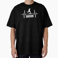 Hearbeat Soccer T-Shirt - Streetwear Style Men Women - T-Shirt, Sweatshirt, Hoodie
