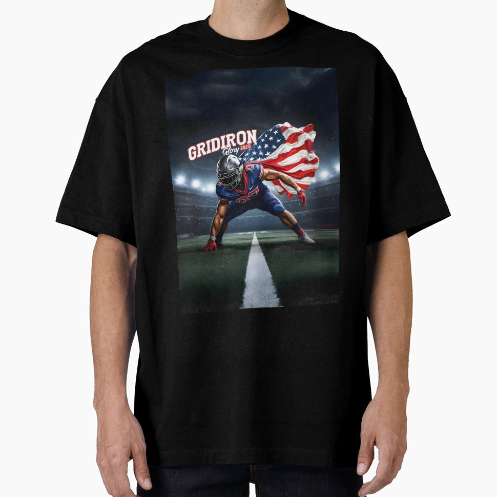 Gridiron Glory 2025 T-Shirt - Minimalist Print Men Women - T-Shirt, Sweatshirt, Hoodie