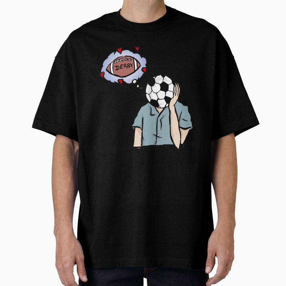 I Love Football T-Shirt - Graphic Print Unisex - T-Shirt, Sweatshirt, Hoodie