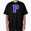 Varsity Letter P T-Shirt - Trendy Graphic for Adults - T-Shirt, Sweatshirt, Hoodie