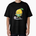 Kawaii Lemon Soccer Jersey Playing T-Shirt - Casual Everyday Wear Unisex - T-Shirt, Sweatshirt, Hoodie
