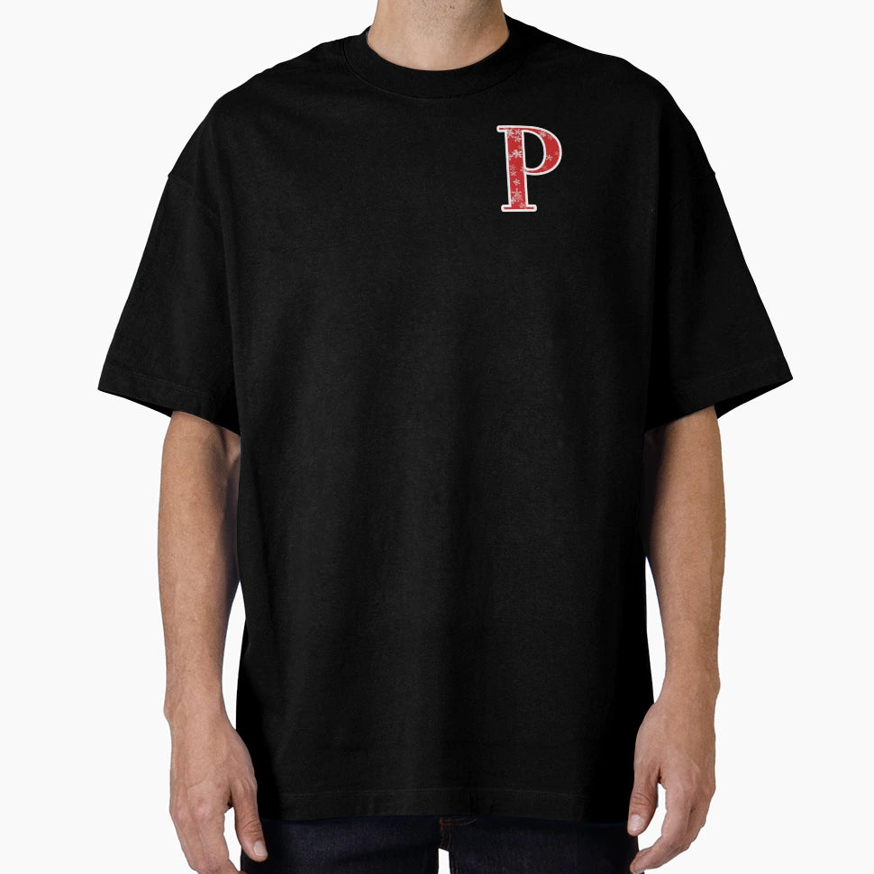 P Letter Letter T-Shirt - Streetwear Style for Adults - T-Shirt, Sweatshirt, Hoodie
