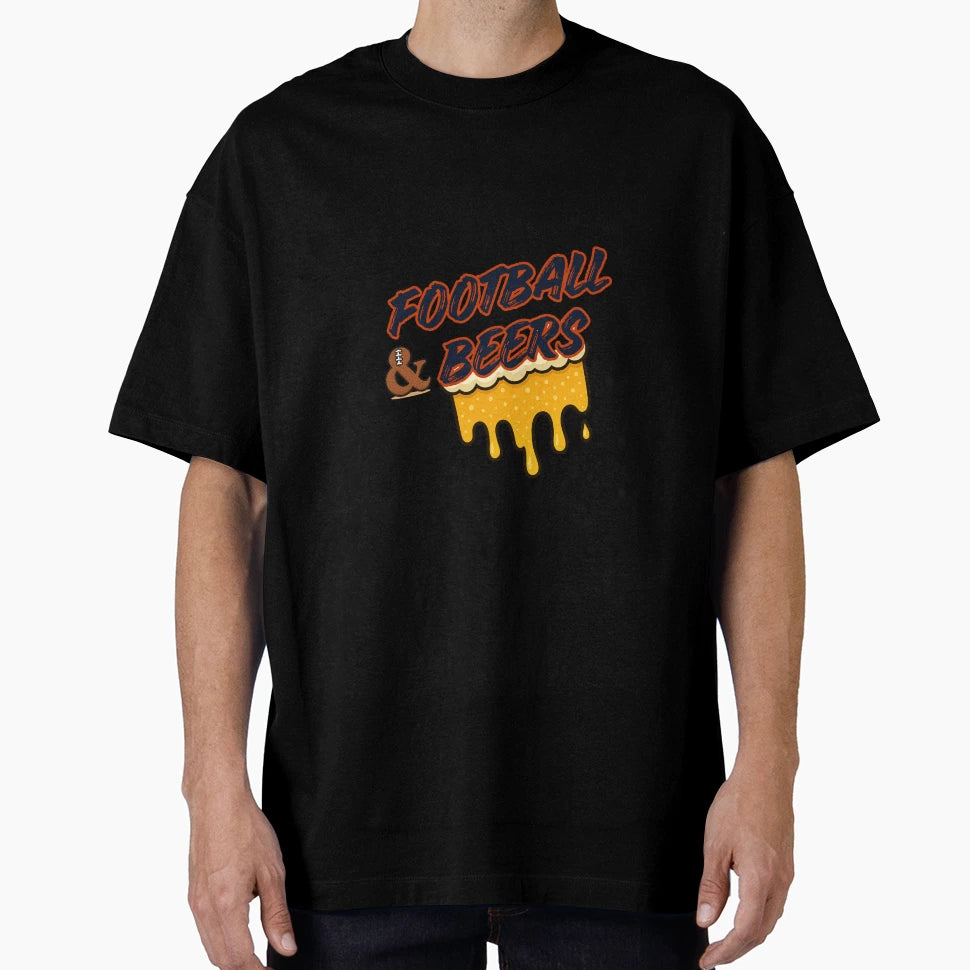 Chicago Bears Sunday Football Beers T-Shirt - Trendy Graphic Unisex - T-Shirt, Sweatshirt, Hoodie