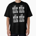 Eat Sleep Futsal Repeat Futsalmania T-Shirt - Minimalist Print Men Women - T-Shirt, Sweatshirt, Hoodie