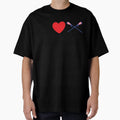 Peace Love Lacrosse T-Shirt - Novelty Apparel for Adults - T-Shirt, Sweatshirt, Hoodie