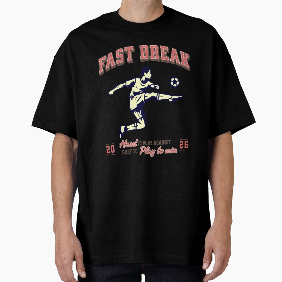 Soccer Team Fast Break T-Shirt - Streetwear Style Unisex - T-Shirt, Sweatshirt, Hoodie
