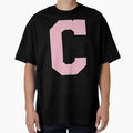 Alphabet Rose C Sports Letter C T-Shirt - Minimalist Print Men Women - T-Shirt, Sweatshirt, Hoodie