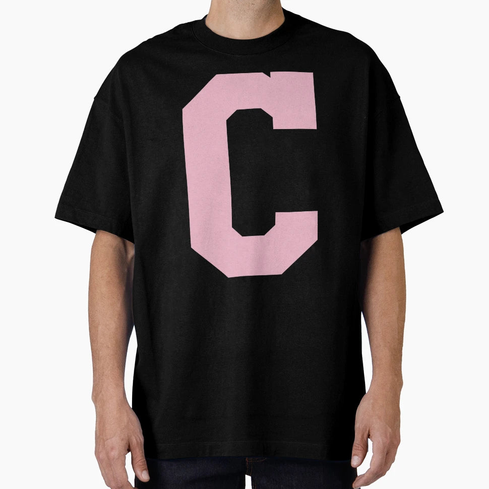 Alphabet Rose C Sports Letter C T-Shirt - Minimalist Print Men Women - T-Shirt, Sweatshirt, Hoodie