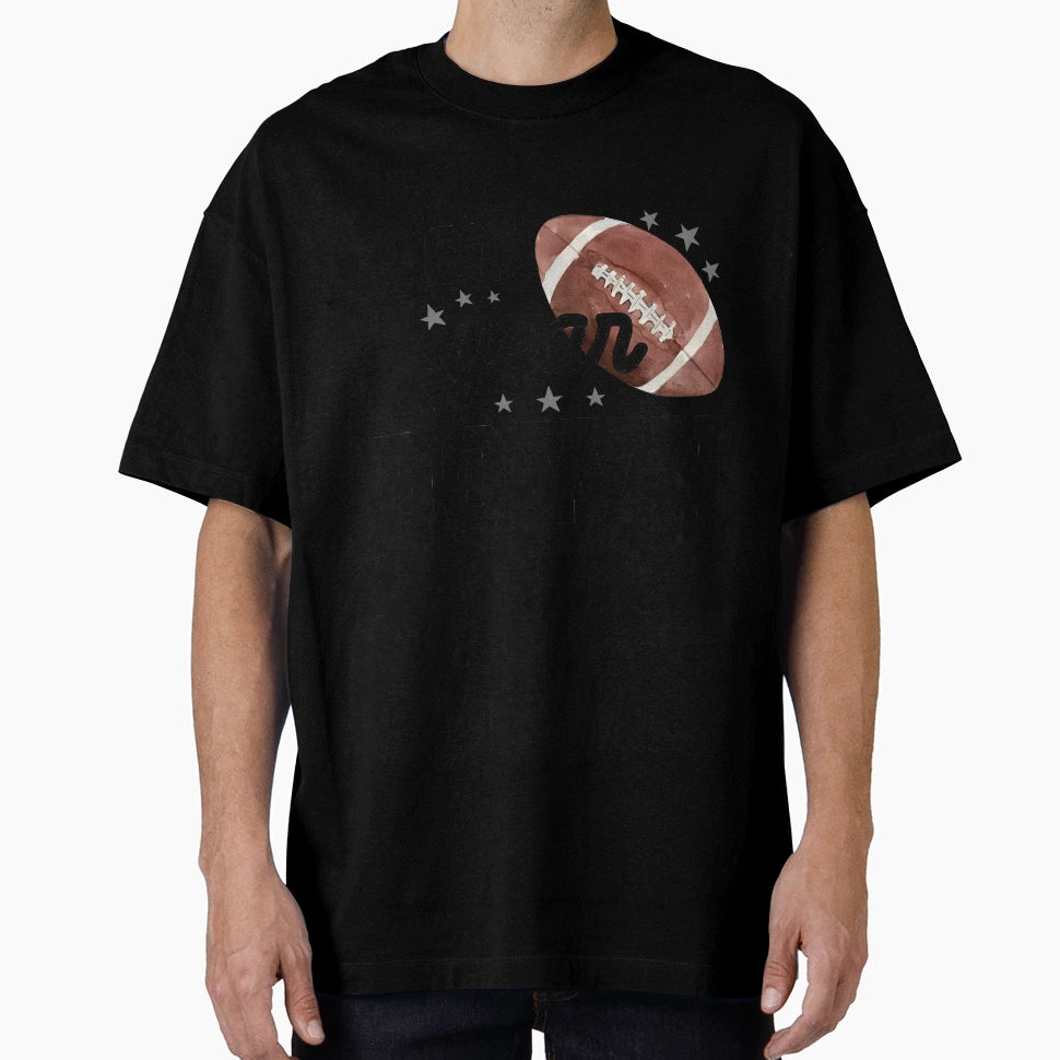 1St Year Down Football Milestone T-Shirt - Fun Novelty Design Unisex - T-Shirt, Sweatshirt, Hoodie