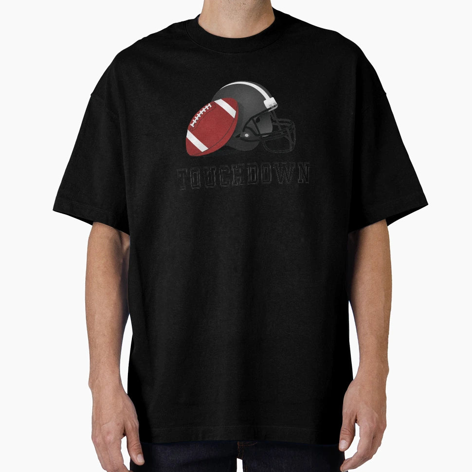 Touchdown Football Football Helmet T-Shirt - Casual Everyday Wear Unisex - T-Shirt, Sweatshirt, Hoodie