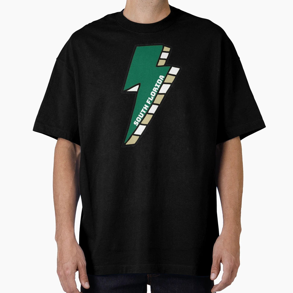 Usf University South Florida Lightning T-Shirt - Trendy Graphic for Adults - T-Shirt, Sweatshirt, Hoodie