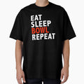 Eat Sleep Bowl Repeat Bowling Team Bowler T-Shirt - Novelty Apparel Unisex - T-Shirt, Sweatshirt, Hoodie