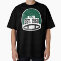 New York Throwback Football Helmet T-Shirt - Fun Novelty Design Men Women - T-Shirt, Sweatshirt, Hoodie