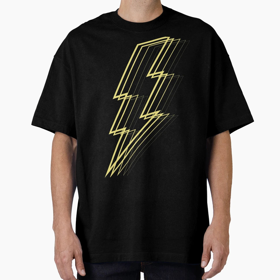 Yellow Lightning T-Shirt - Trendy Graphic Unisex - T-Shirt, Sweatshirt, Hoodie
