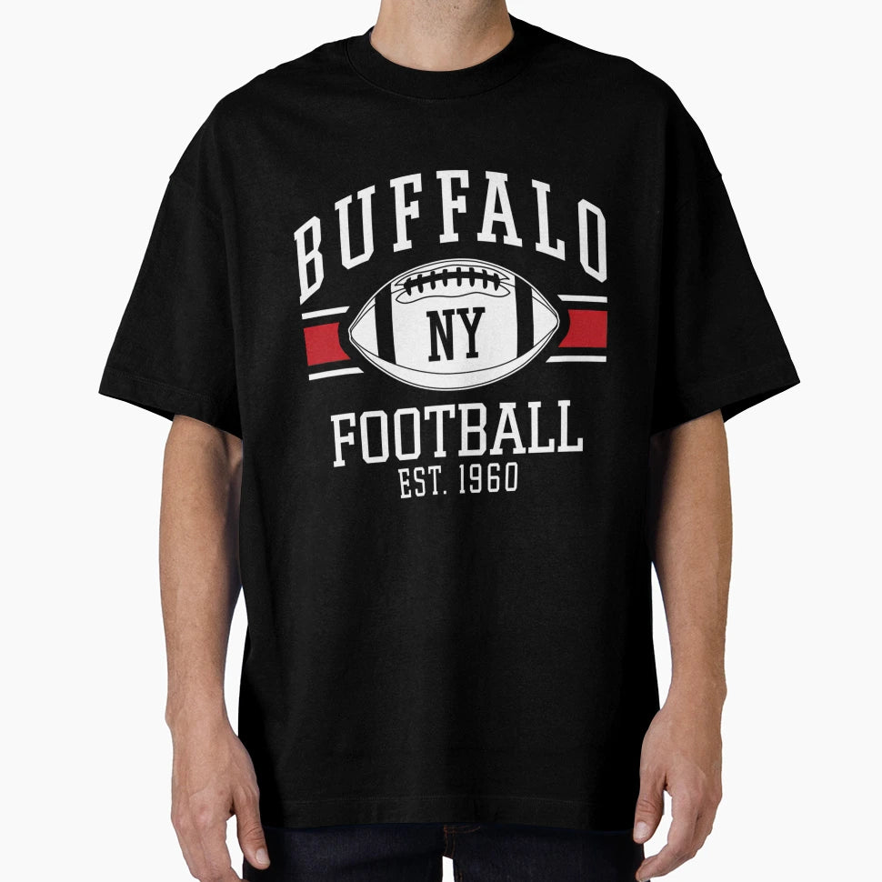 Buffalo New York Ny Football Mafia T-Shirt - Minimalist Print for Adults - T-Shirt, Sweatshirt, Hoodie