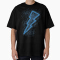 Blue Lightning T-Shirt - Custom Art Print Men Women - T-Shirt, Sweatshirt, Hoodie