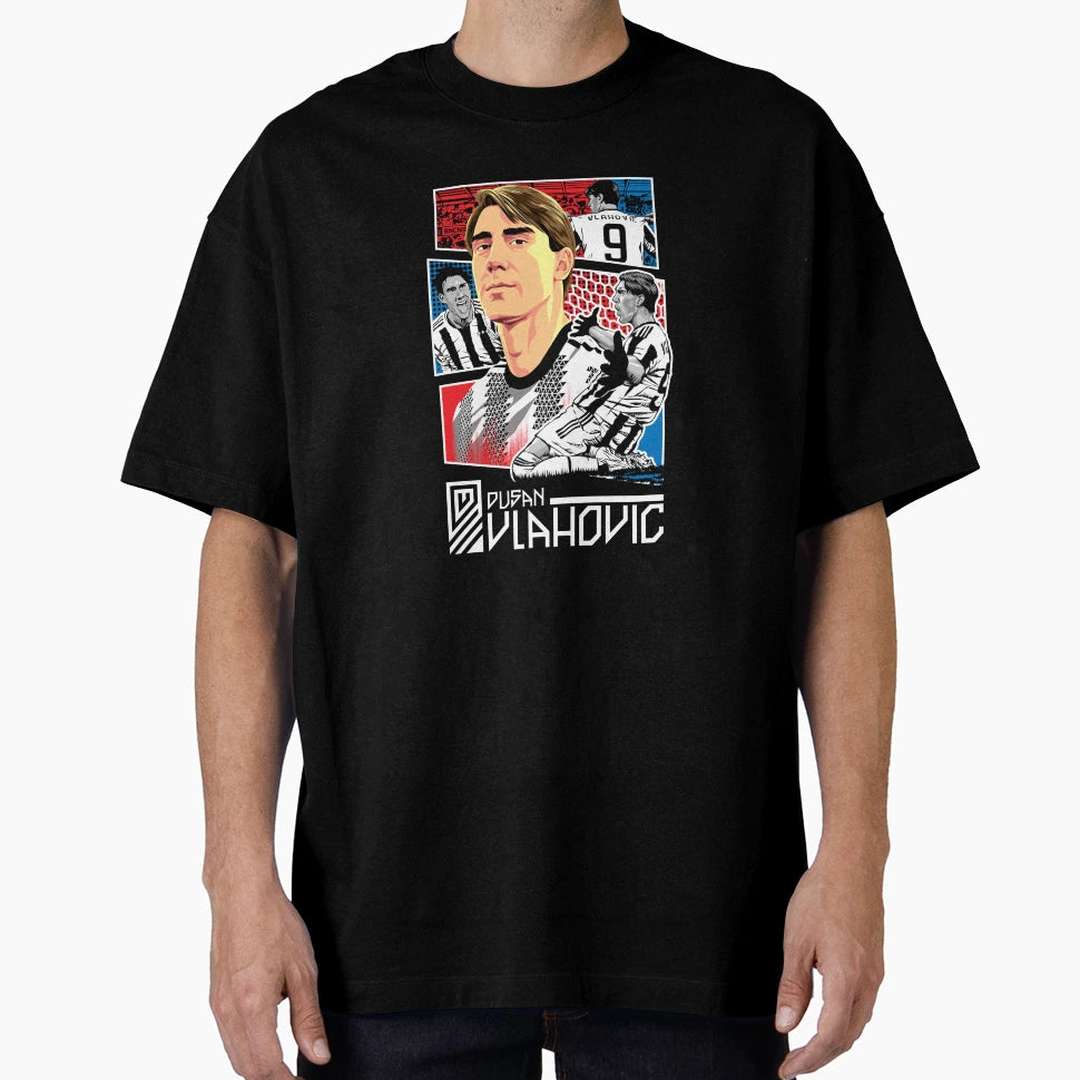 Dv9 Dusan Vlahovic T-Shirt - Aesthetic Graphic Unisex - T-Shirt, Sweatshirt, Hoodie