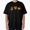 Peace Love Fall Autumn Vibes T-Shirt - Custom Art Print Men Women - T-Shirt, Sweatshirt, Hoodie