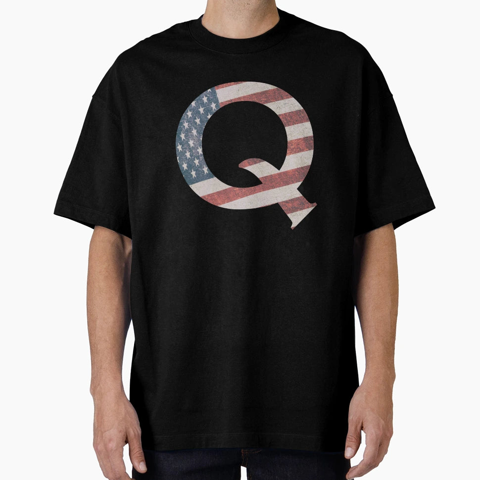 Q America T-Shirt - Novelty Apparel Unisex - T-Shirt, Sweatshirt, Hoodie
