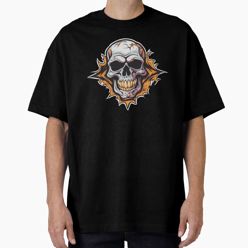 Beautiful And Lovely Zombie Skull T-Shirt - Unique Graphic for Adults - T-Shirt, Sweatshirt, Hoodie