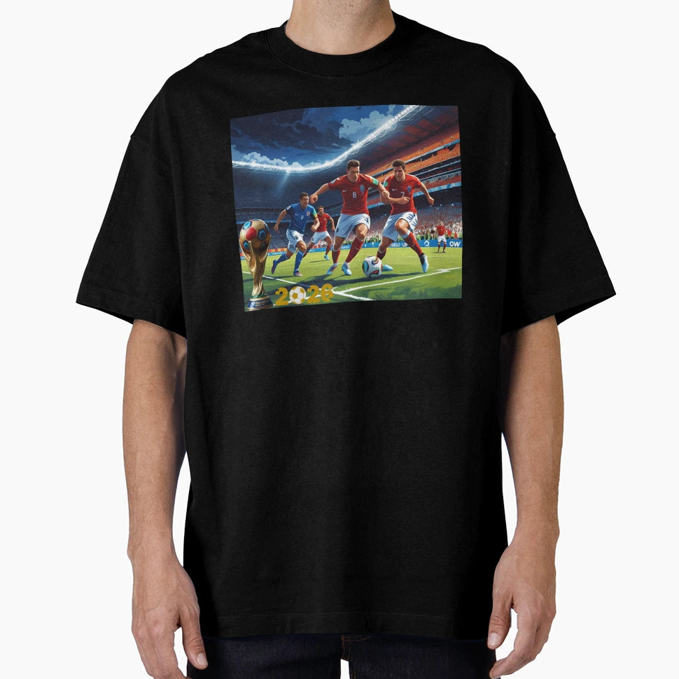 Soccer 2026 T-Shirt - Custom Art Print Unisex - T-Shirt, Sweatshirt, Hoodie