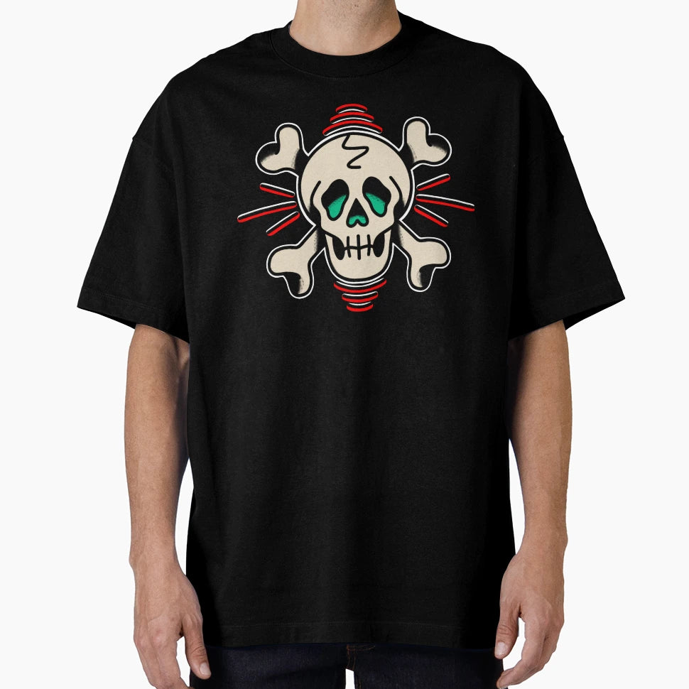 Skull And Crossbones T-Shirt - Streetwear Style Unisex - T-Shirt, Sweatshirt, Hoodie