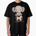 Elephant Soccer Star T-Shirt - Trendy Graphic Men Women - T-Shirt, Sweatshirt, Hoodie
