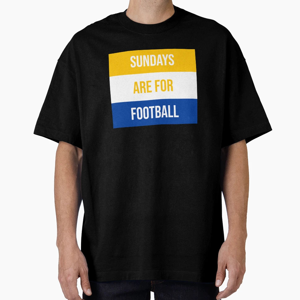Sundays Are Football T-Shirt - Graphic Print Men Women - T-Shirt, Sweatshirt, Hoodie
