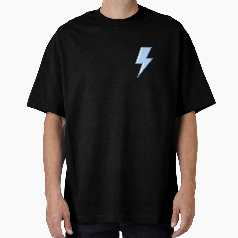 Blue Lightning Bolt T-Shirt - Novelty Apparel Unisex - T-Shirt, Sweatshirt, Hoodie