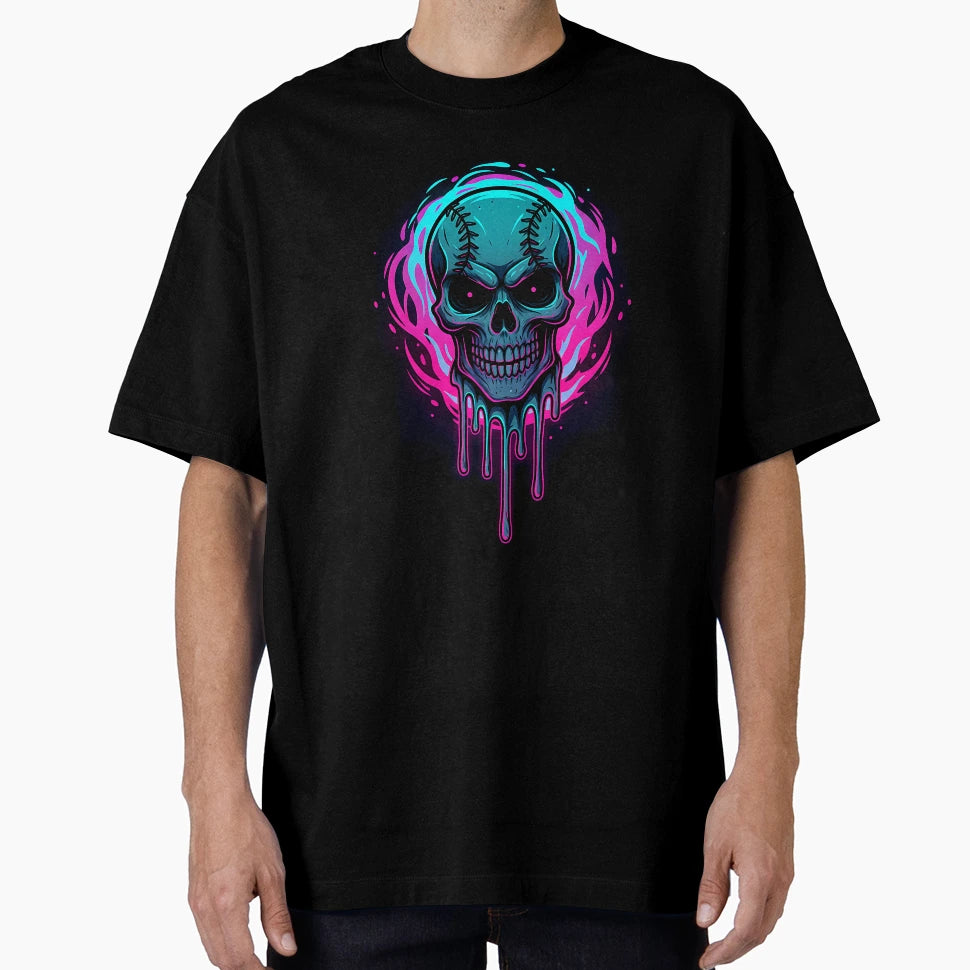 Pumpkin Halloween Baseball Ice Cream T-Shirt - Trendy Graphic Men Women - T-Shirt, Sweatshirt, Hoodie