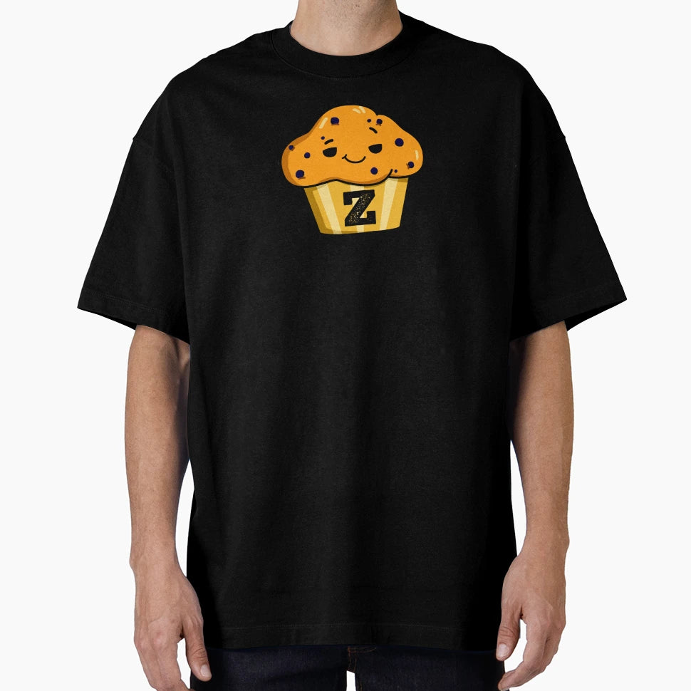 Alphabet Letter Z Muffin T-Shirt - Novelty Apparel Unisex - T-Shirt, Sweatshirt, Hoodie