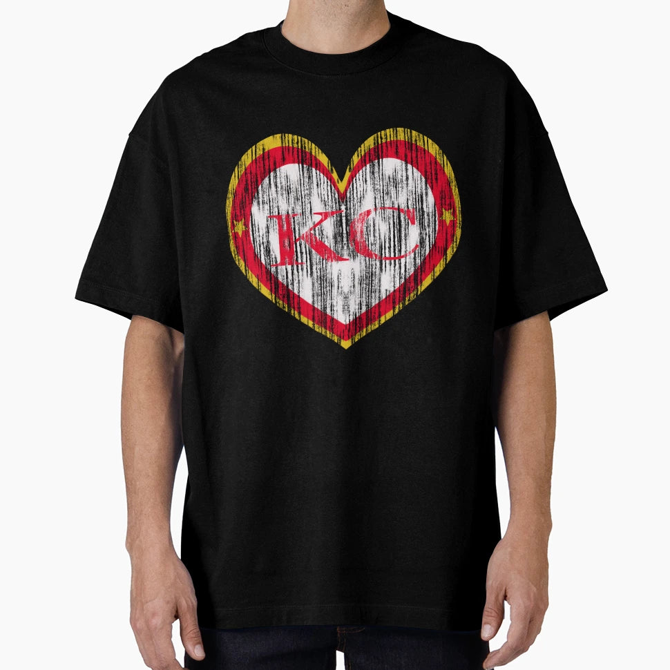 Love Kansas City T-Shirt - Trendy Graphic Unisex - T-Shirt, Sweatshirt, Hoodie