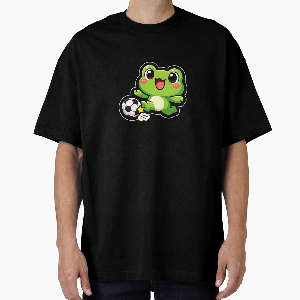 Funny Soccer Frog T-Shirt - Streetwear Style Unisex - T-Shirt, Sweatshirt, Hoodie