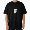 F Letter Patch T-Shirt - Streetwear Style Men Women - T-Shirt, Sweatshirt, Hoodie