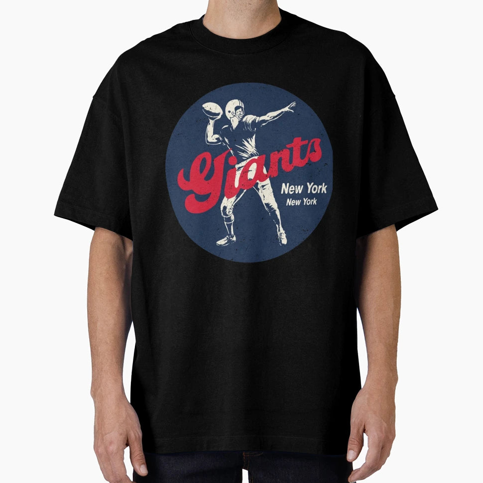 Art New York Giants T-Shirt - Fun Novelty Design for Adults - T-Shirt, Sweatshirt, Hoodie