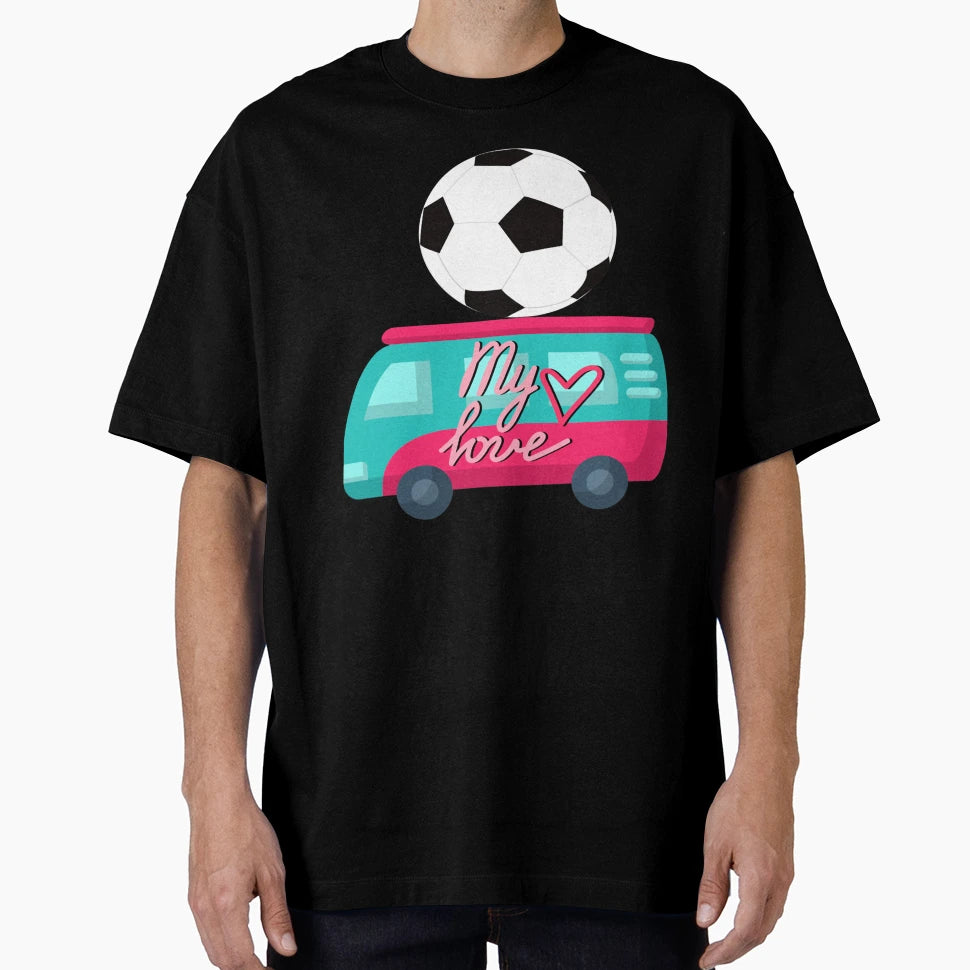 My Second Love Is Football T-Shirt - Aesthetic Graphic for Adults - T-Shirt, Sweatshirt, Hoodie