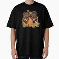 Pumpkin Football T-Shirt - Minimalist Print Men Women - T-Shirt, Sweatshirt, Hoodie