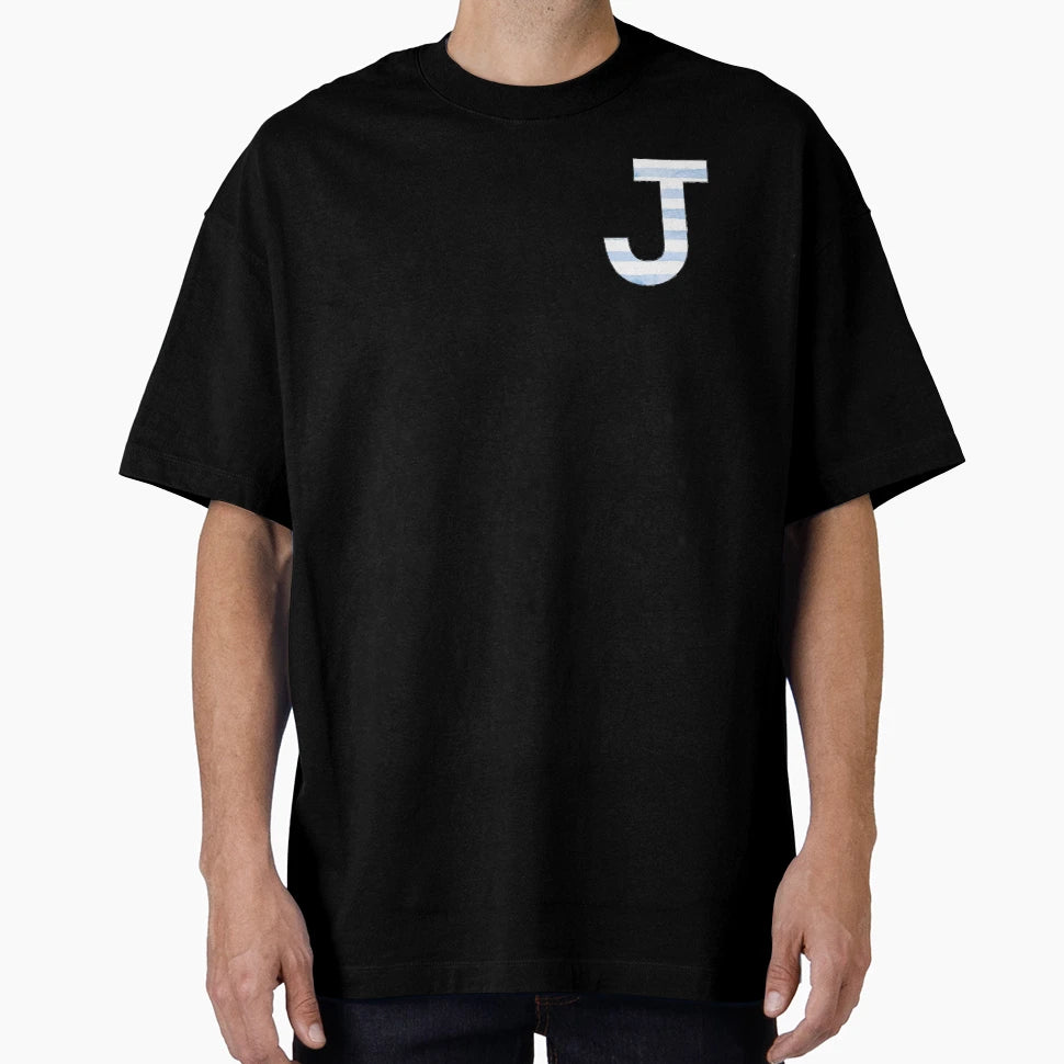 Letter J T-Shirt - Casual Everyday Wear for Adults - T-Shirt, Sweatshirt, Hoodie