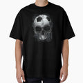 Football Soccer Skull T-Shirt - Aesthetic Graphic Unisex - T-Shirt, Sweatshirt, Hoodie